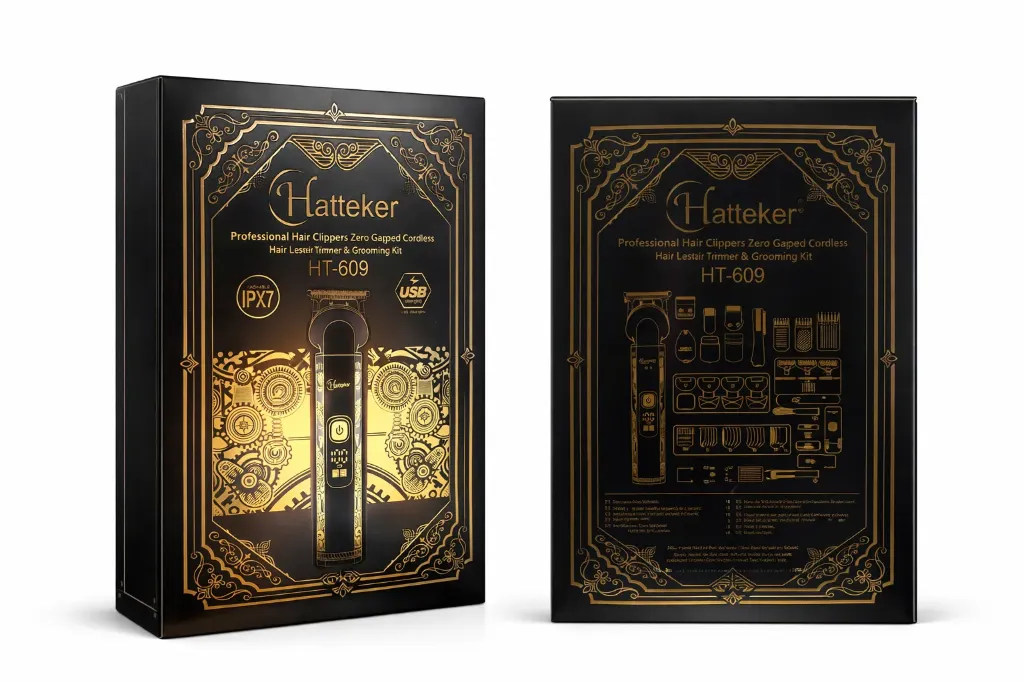 HATTEKER HT-609 HAIR CLIPPER 8in1
