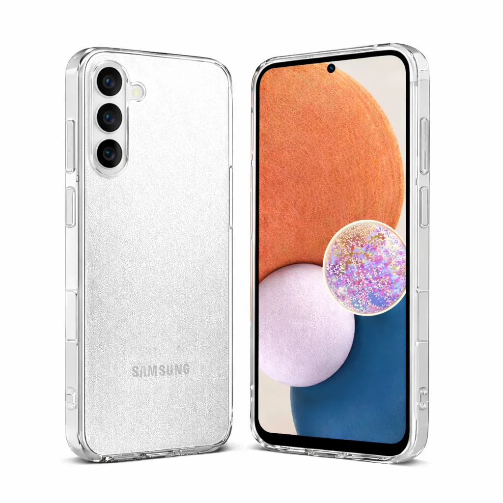 SUNIX Transparente Schutzhülle für Samsung Galaxy S25 FE – Transparent – Stoßfest