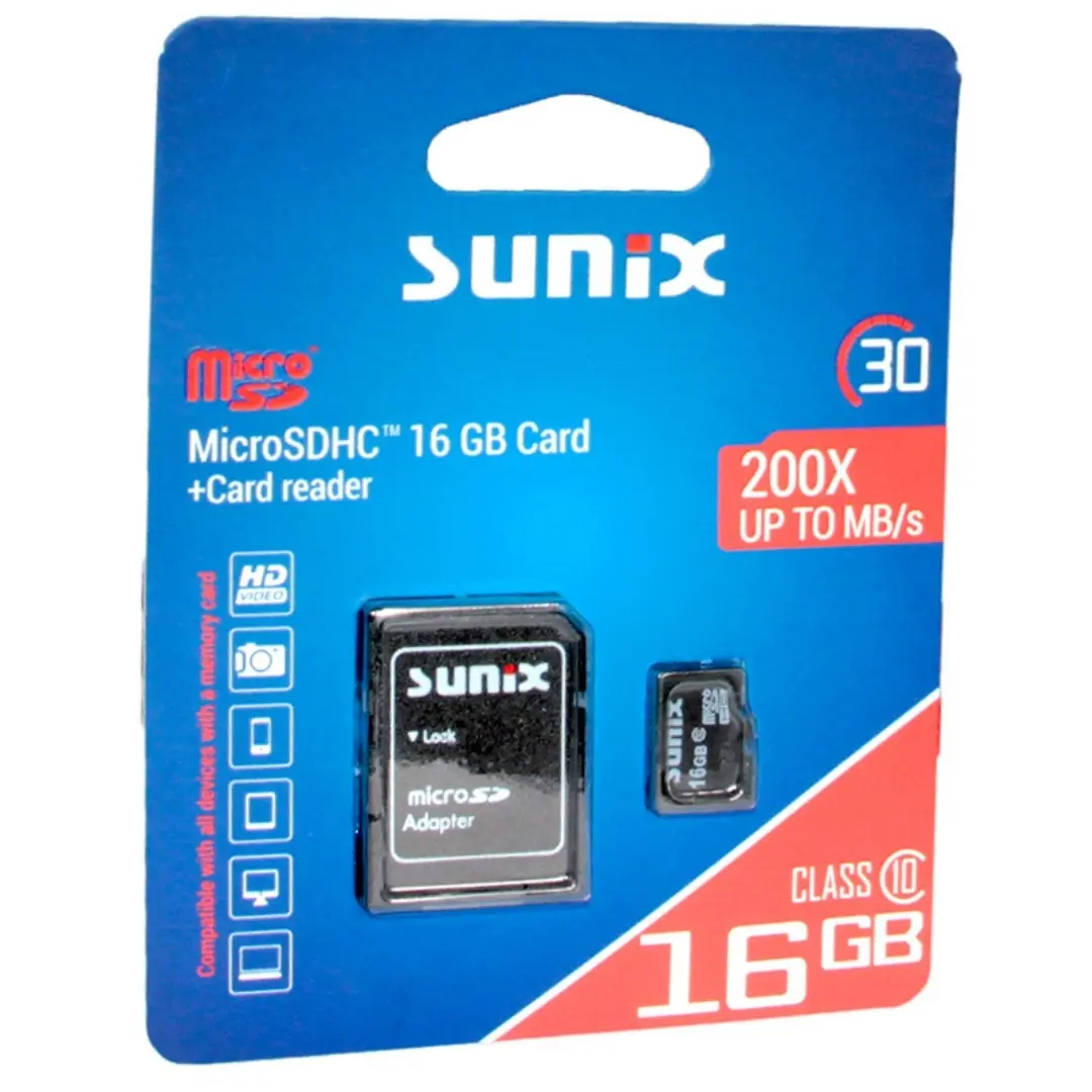 16 GB MICRO SD CARD
