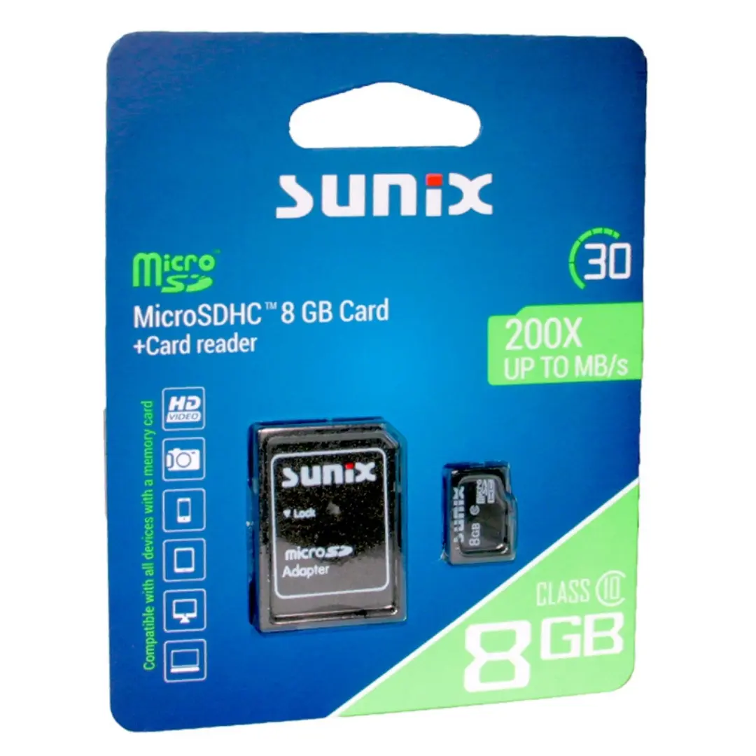 [SD08] 8 GB MICRO SD CARD