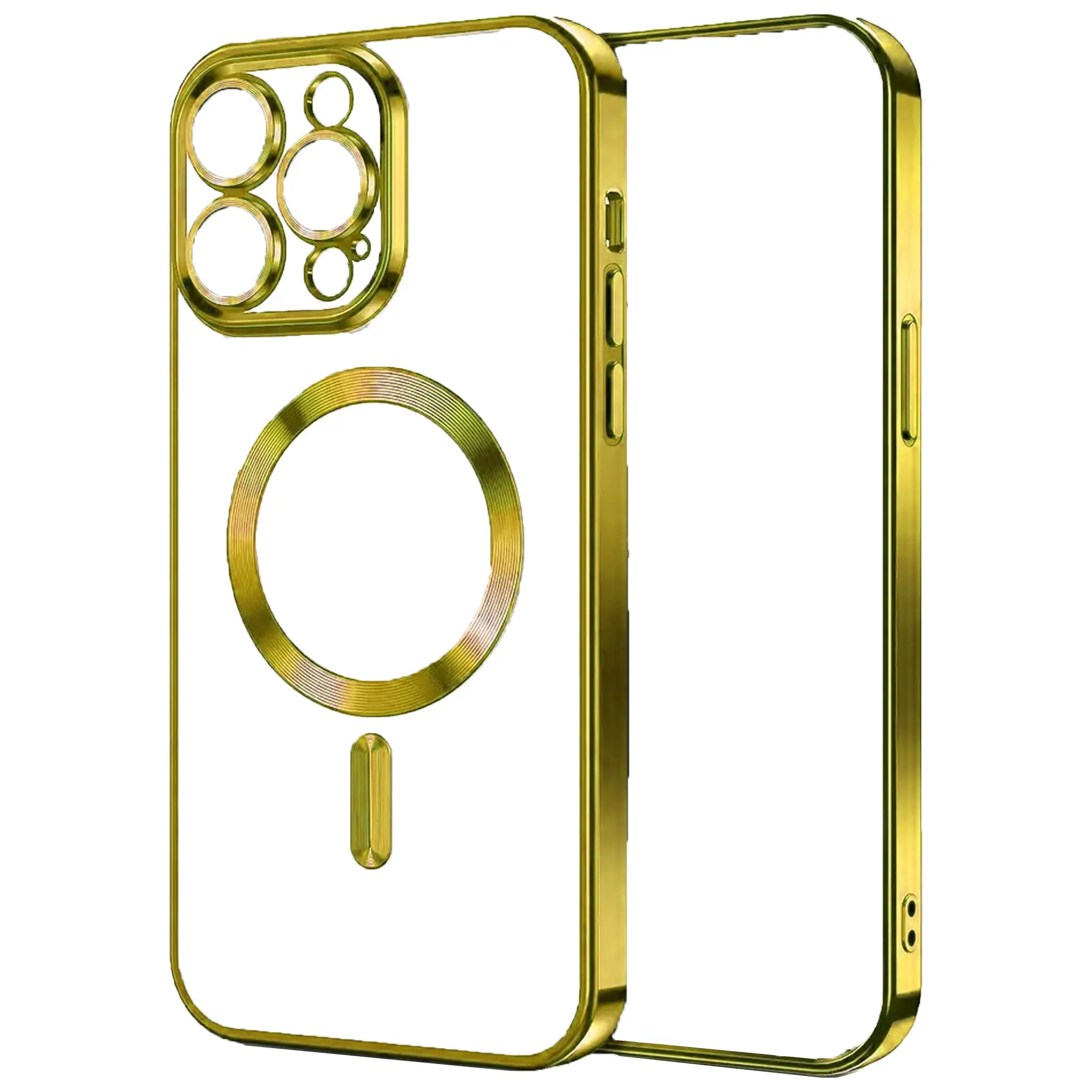 [BNT52] IPH 17 AIR BUNTE MAGSAFE CASE GOLD