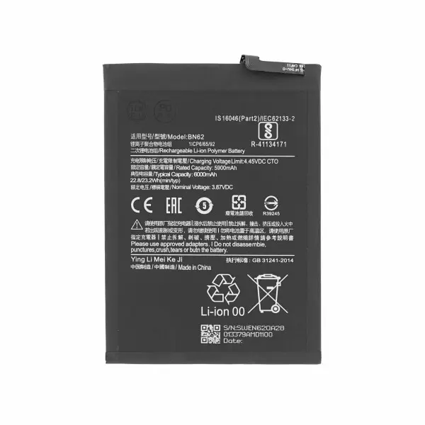 OEM BATTERY FOR XİAOMİ REDMİ 9T / POCO M3 BN62