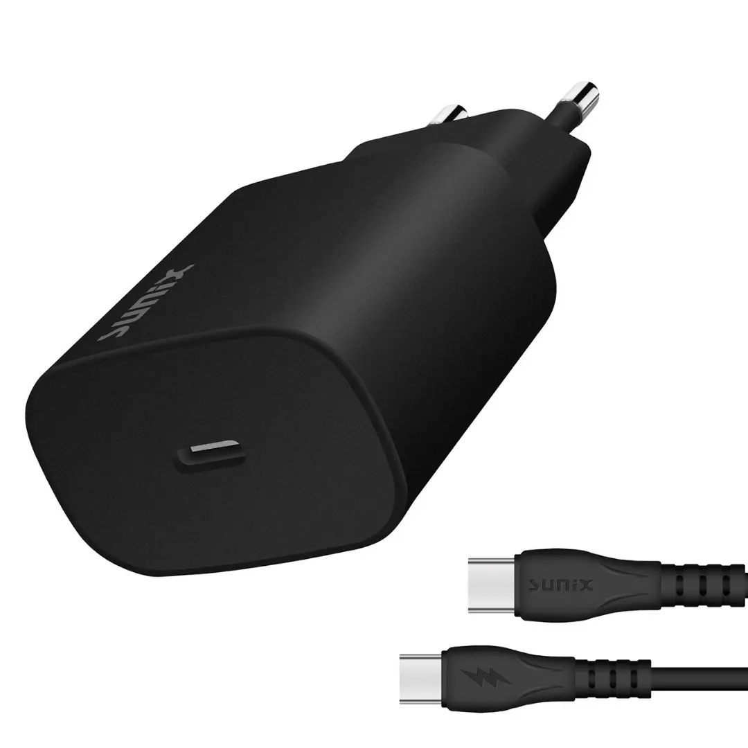 S40 CHARGER TYPE-C BLACK