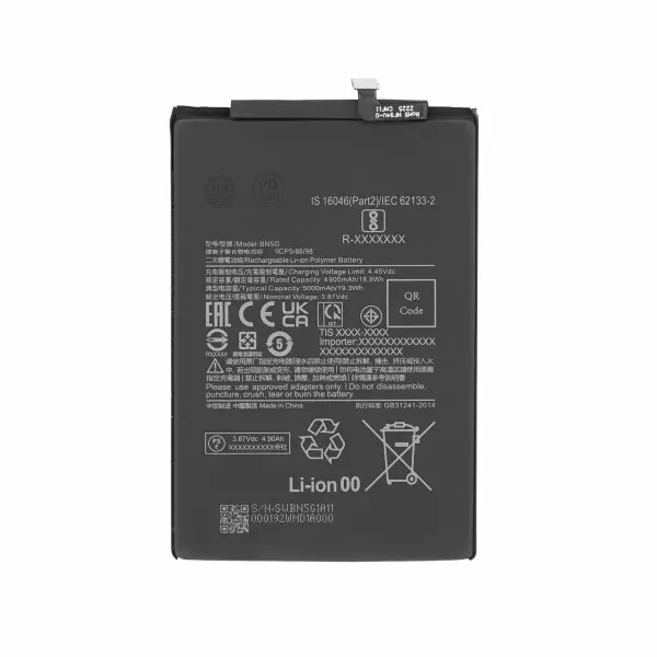 SUNIX BATTERY FOR XIAOMI REDMI 10A, 10C BN5G
