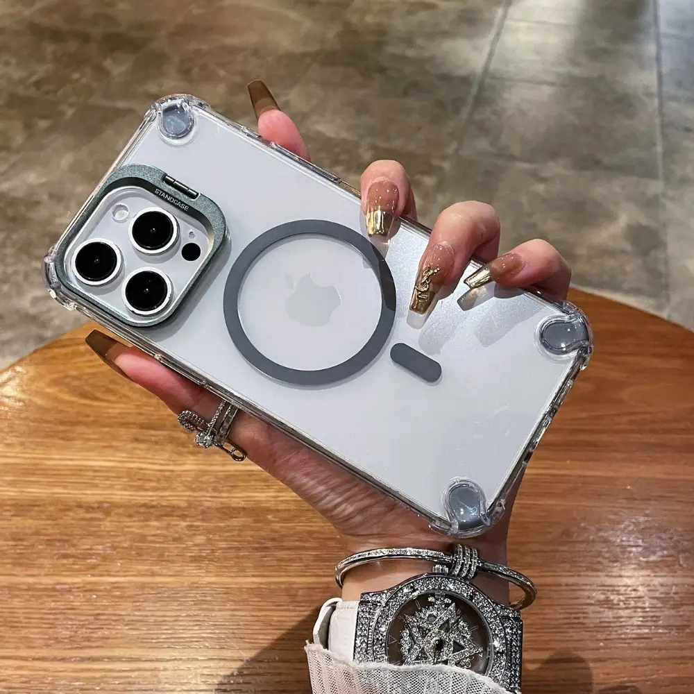 SUNIX SHOWY MAGSAFE CASE FOR IPHONE 17 SILVER