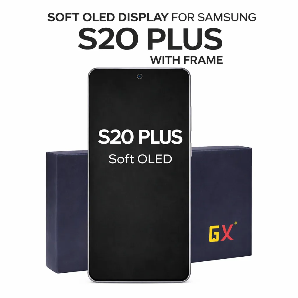 SOFT OLED DISPLAY FOR SAMSUNG S20 PLUS WITH FRAME