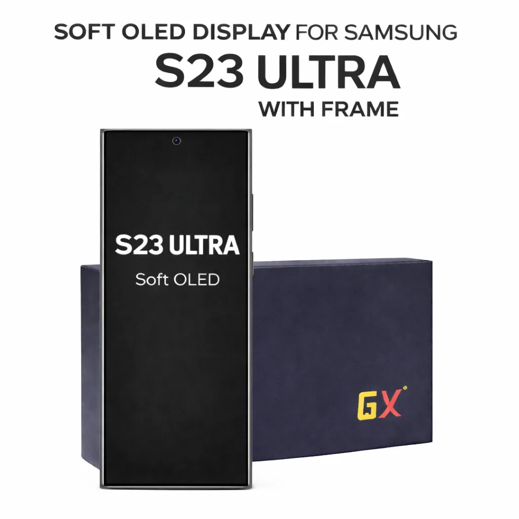 SOFT OLED DISPLAY FOR SAMSUNG S23 ULTRA WITH FRAME